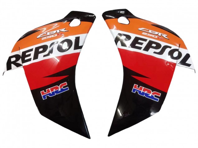 Comprar Carenados Moto Honda CBR250RR 2011-2015 - Naranja Blanco Rojo Negro Lustroso HRC Repsol