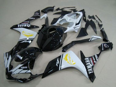 Comprar Carenados Moto Yamaha YZF R1 2007-2008 - Blanco Negro Amarillo Dolphin