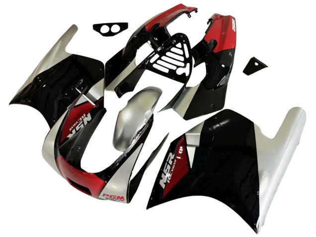 Comprar Carenados Moto Honda NSR250R 1988-1989 - Plata Rojo Negro Brillante
