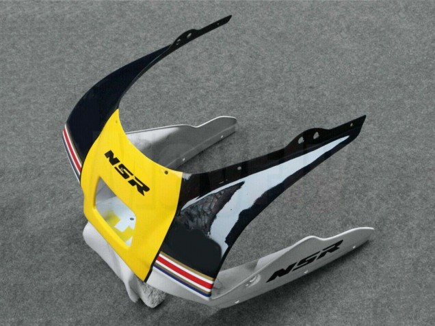 Comprar Carenados Moto Honda NSR250R 1988-1989 - Blanco Amarillo Oro Negro Brillante