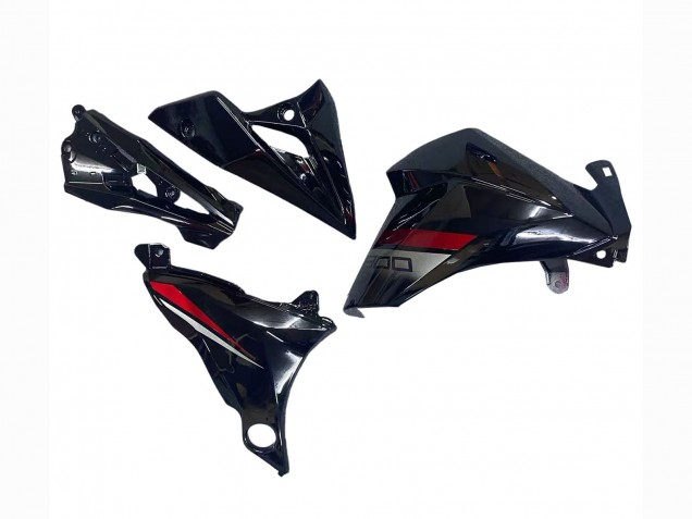 Comprar Carenados Moto Kawasaki Z800 2013-2018 - Negro Brillante Rojo
