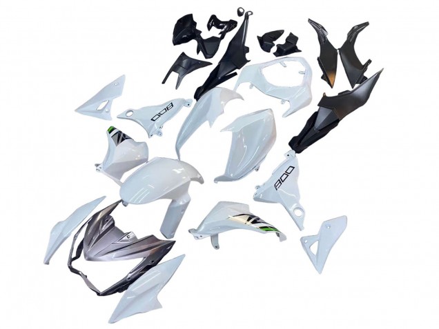 Comprar Carenados Moto Kawasaki Z800 2013-2018 - Blanco Verde Plata Negro