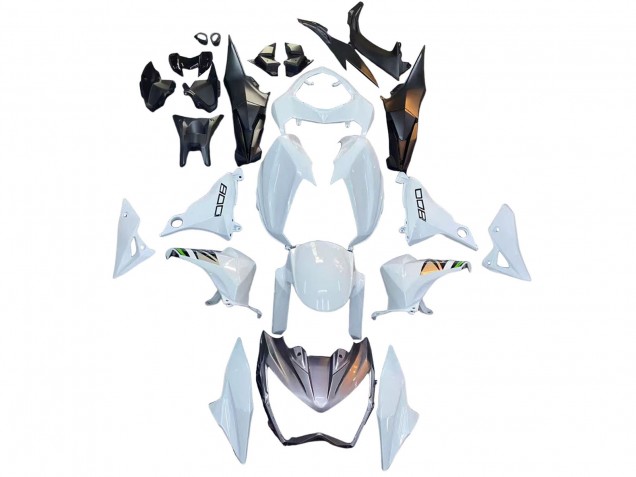 Comprar Carenados Moto Kawasaki Z800 2013-2018 - Blanco Verde Plata Negro