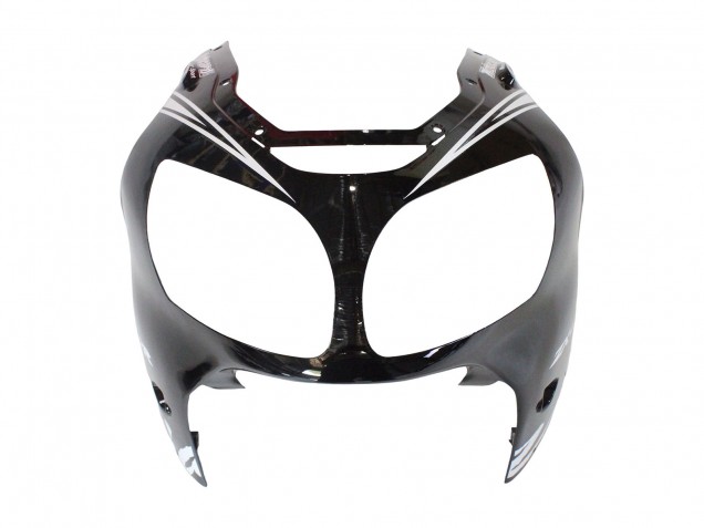 Comprar Carenados Moto Kawasaki ZX12R 2000-2001 - Negro Brillante Blanco Elf Nieve