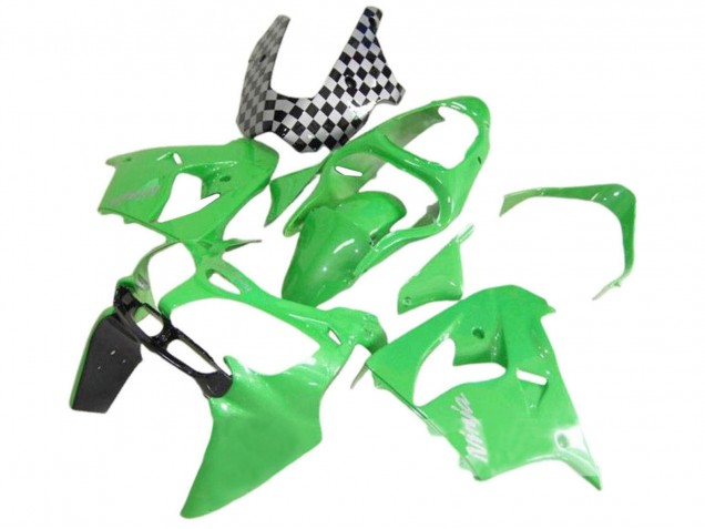 Comprar Carenados Moto Kawasaki ZX9R 2000-2001 - Verde Negro Blanco Ninja