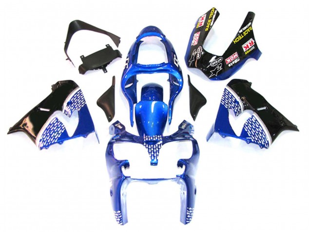 Comprar Carenados Moto Kawasaki ZX9R 2000-2001 - Azul Blanco Negro