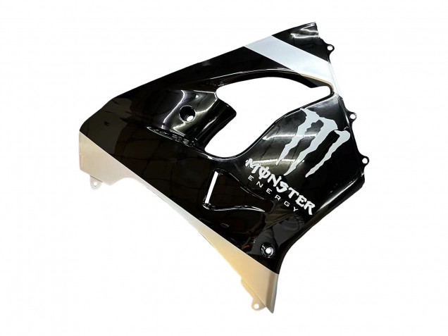 Comprar Carenados Moto Kawasaki ZX9R 2002-2003 - Plata Negro Brillante Monstruo Elf