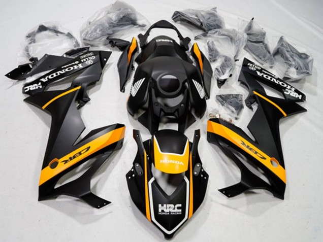 Comprar Carenados Moto Honda CBR650R 2019-2020 - Negro Mate Amarillo Blanco