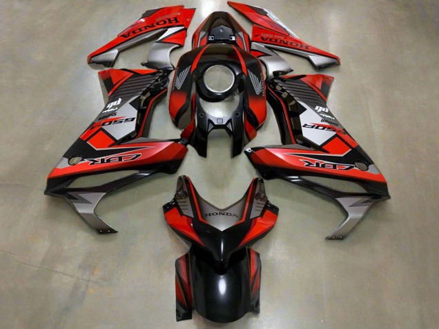 Comprar Carenados Moto Honda CBR650R 2021-2023 - Rojo Plata Negro Brillante