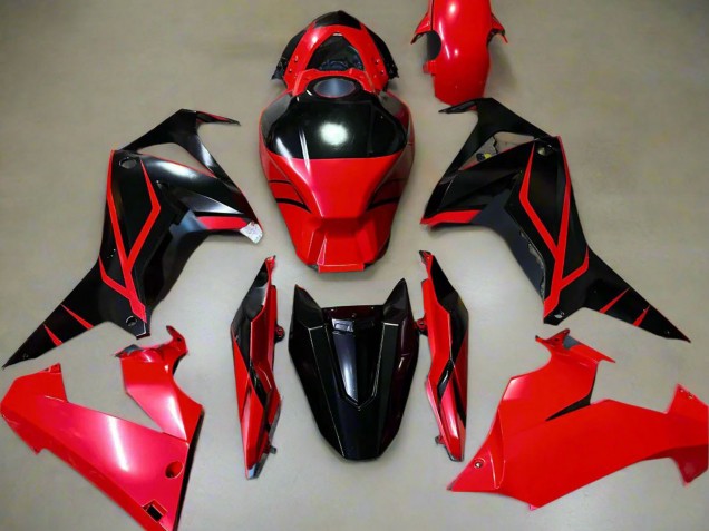 Comprar Carenados Moto Honda CBR650R 2021-2023 - Rojo Negro Brillante Raya