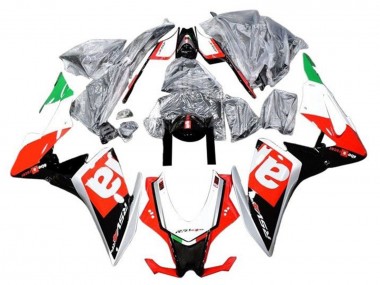 Comprar Carenados Moto Aprilia RSV4 1000 2009-2015 - Rojo Negro Plata Verde