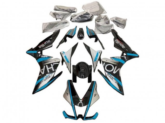 Comprar Carenados Moto Aprilia RSV4 1000 2009-2015 - Plata Negro Azul