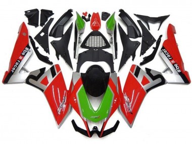 Comprar Carenados Moto Aprilia RSV4 1000 2009-2015 - Rojo Plata Verde Negro