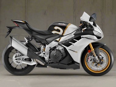Comprar Carenados Moto Aprilia RSV4 1100 2021-2024 - Blanco Negro Oro