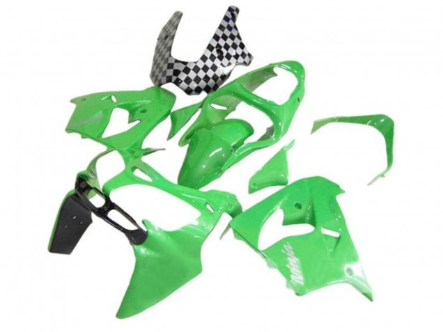 Comprar Carenados Moto Kawasaki ZX9R 2002-2003 - Verde Negro Checkered