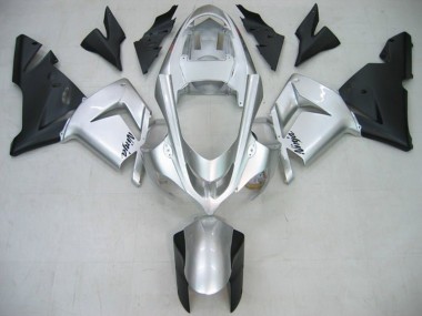 Comprar Carenados Moto Kawasaki ZX10R 2004-2005 - Plata Brillante Negro Mate