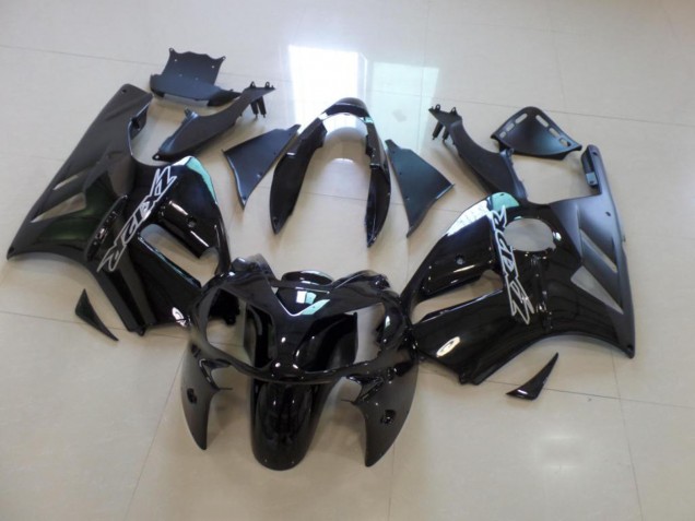 Comprar Carenados Moto Kawasaki ZX12R 2002-2006 - Negro Brillante Negro Mate