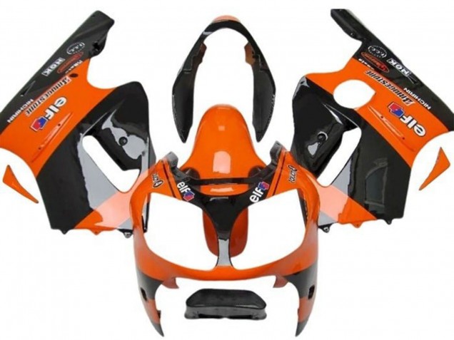 Comprar Carenados Moto Kawasaki ZX12R 2002-2006 - Naranja Negro Elf Bridgestone