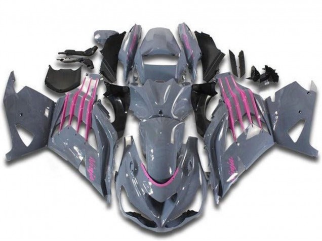 Comprar Carenados Moto Kawasaki ZX14R ZZR1400 2012-2024 - Nardo Gris Rosa