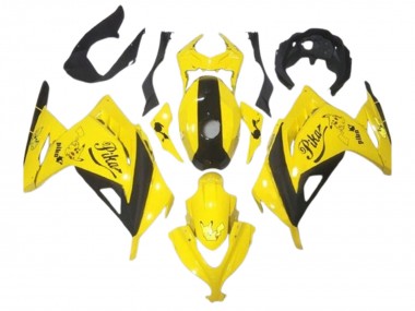 Comprar Carenados Moto Kawasaki EX300 2013-2024 - Amarillo Negro Pikachu