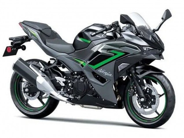 Comprar Carenados Moto Kawasaki Ninja 500 EX500R 2024-2025 - Negro Gris Verde