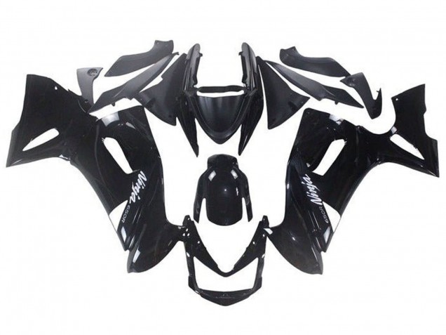 Comprar Carenados Moto Kawasaki Ninja 650 EX650 2006-2008 - Negro Brillante Blanco Ninja 650R