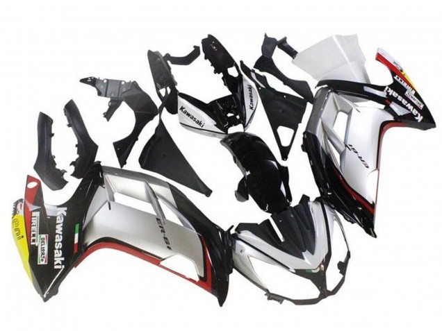 Comprar Carenados Moto Kawasaki Ninja ER6F 2012-2014 - Plata Negro Rojo Amarillo