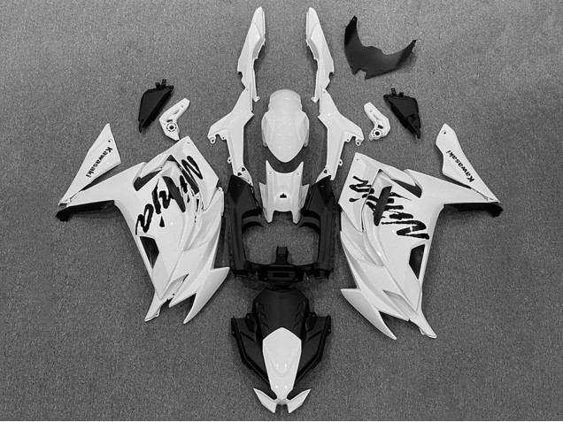 Comprar Carenados Moto Kawasaki Ninja 650 EX650 2020-2026 - Blanco Negro