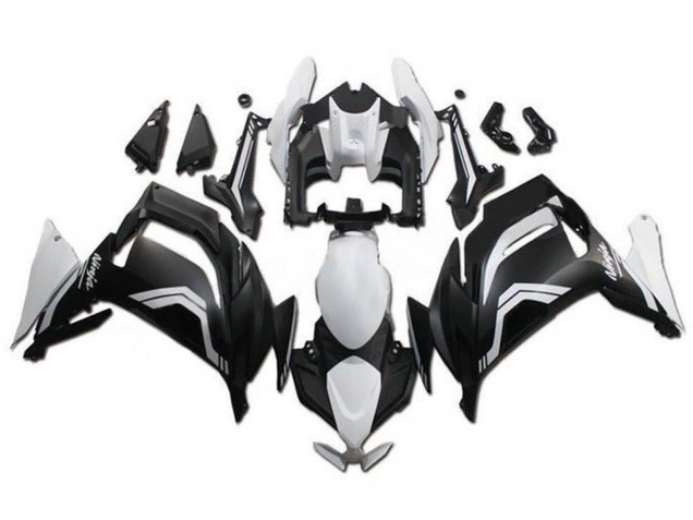 Comprar Carenados Moto Kawasaki Ninja 650 EX650 2020-2025 - Blanco Negro Mate