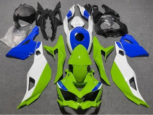 Comprar Carenados Moto Kawasaki ZX25R ZX-25R 2019-2025 - Blanco Azul Verde