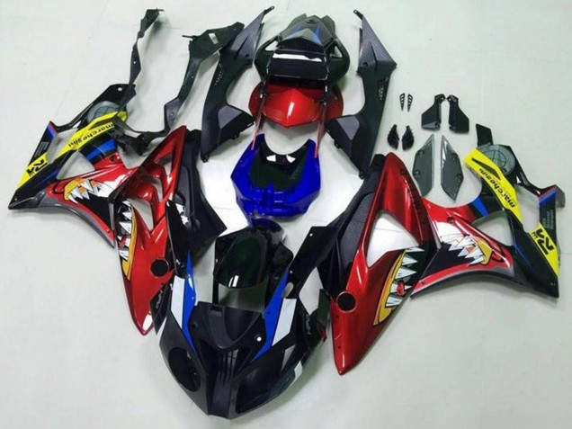 Comprar Carenados Moto BMW S1000RR 2009-2014 - Rojo Azul Amarillo Negro Tiburón