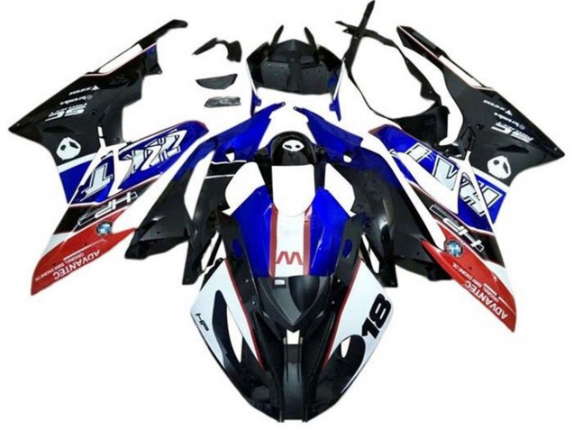 Comprar Carenados Moto BMW S1000RR 2015-2016 - Blanco Rojo Azul Negro
