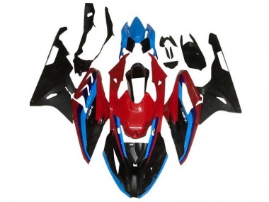Comprar Carenados Moto BMW S1000RR 2015-2016 - Rojo Azul Negro Raya