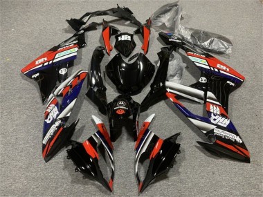 Comprar Carenados Moto BMW S1000RR 2015-2016 - Blanco Rojo Azul Negro Brillante Raya