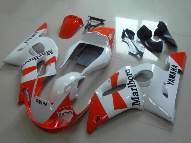 Comprar Carenados Moto Yamaha YZF R6 1998-2002 - Blanco Rojo Marlboro