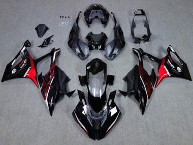 Comprar Carenados Moto BMW S1000RR 2019-2022 - Negro Rojo Oscuro