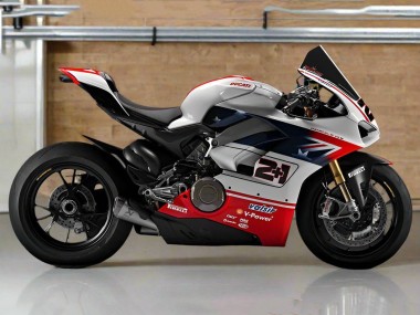 Comprar Carenados Moto Ducati Panigale V4 V4S 2018-2019 - Plata Rojo Negro
