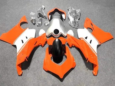 Comprar Carenados Moto Ducati Panigale V4 V4S 2020-2021 - Blanco Plata Naranja