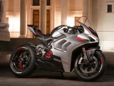 Comprar Carenados Moto Ducati Panigale V4 V4S 2020-2021 - Plata Rojo Negro