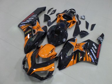 Comprar Carenados Moto Honda CBR1000RR 2004-2005 - Naranja Negro Brillante Rockstar