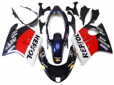 Comprar Carenados Moto Honda CBR1100XX Blackbird 1996-2007 - Rojo Blanco Azul Negro Brillante Repsol