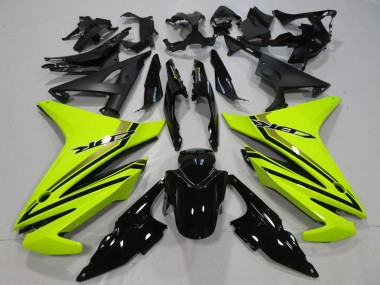 Comprar Carenados Moto Honda CBR500R 2016-2018 - Neon Amarillo Negro Brillante