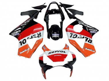 Comprar Carenados Moto Honda CBR900RR 954 2002-2003 - Blanco Naranja Rojo Negro Brillante Repsol