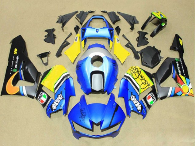 Comprar Carenados Moto Honda CBR600RR 2013-2026 - Azul Amarillo Negro Mate Verde Monstruo