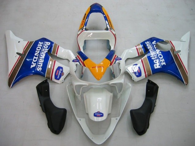 Comprar Carenados Moto Honda CBR600 F4i 2001-2003 - Amarillo Blanco Azul Rothmans
