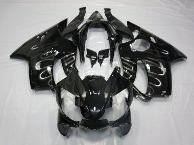 Comprar Carenados Moto Honda CBR600 F4i 2004-2007 - Negro Brillante Blanco Llama