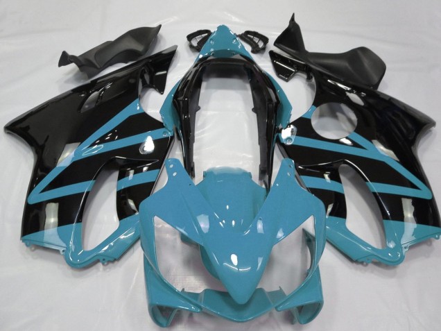 Comprar Carenados Moto Honda CBR600 F4i 2004-2007 - Azul Claro Negro Brillante