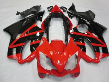 Comprar Carenados Moto Honda CBR600 F4i 2004-2007 - Rojo Negro Brillante