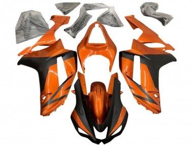 Comprar Carenados Moto Kawasaki ZX6R 2007-2008 - Naranja Negro Mate