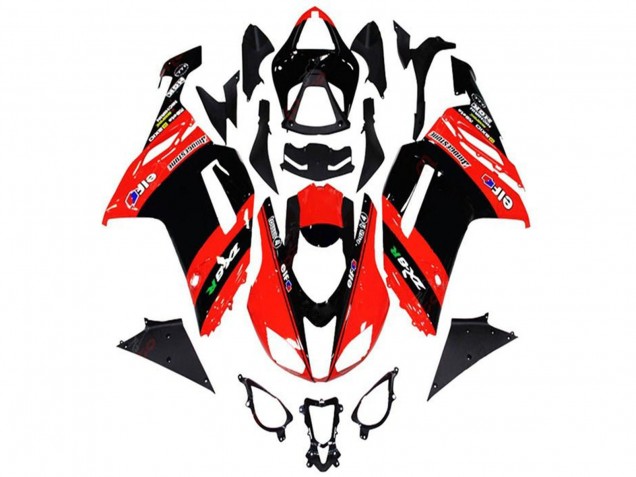 Comprar Carenados Moto Kawasaki ZX6R 2013-2018 - Rojo Negro Elf
